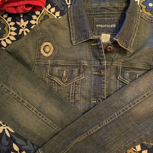 From Marices crop blue Jean jacket - Picture 1 of 4